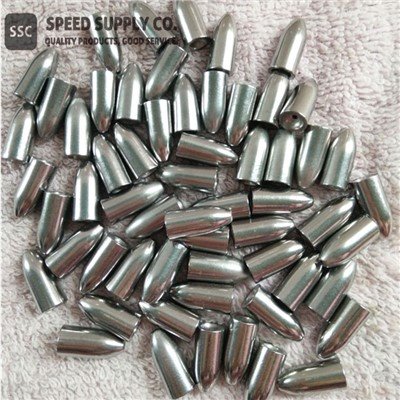 Sinker Iascaireachta Cruth Bullet Alloy Tungstain
